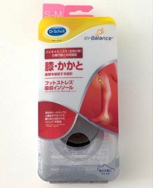 ドクターショール インバランス フットストレス吸収インソール 膝 かかと