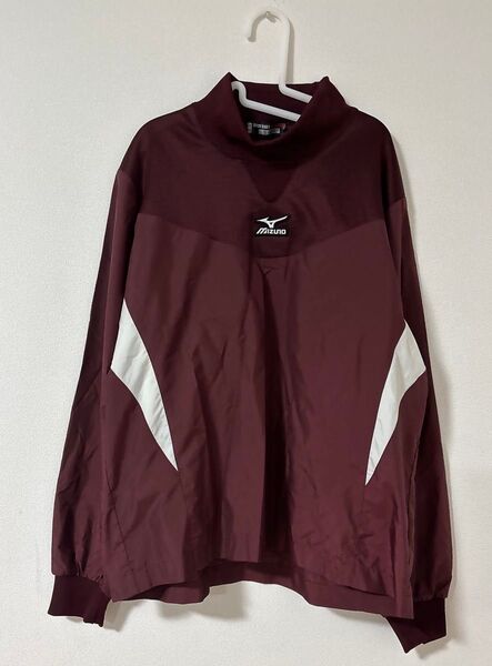 Mizuno 野球アンダーシャツ シャカシャカシャツ エンジ色 サイズS