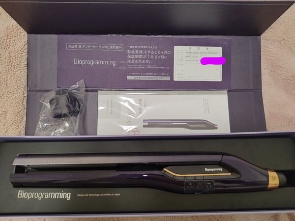 Bioprogramming ヘアビューロン 27D Plus ストレートアイロン