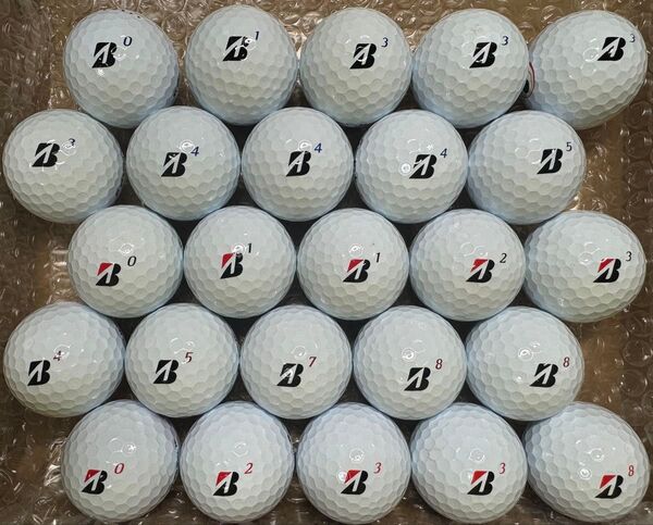 ブリヂストン ロストボール 25球 TOUR B X TOUR B XS TOUR B RXS