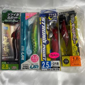 イカメタル エギ 各種 4本セット