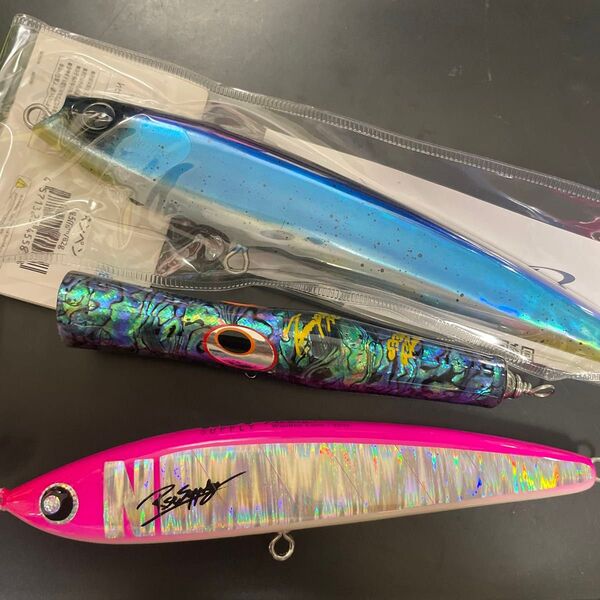 貝田 トランペット140シェル バブルス215 RSTの3本セット ばら売りできません