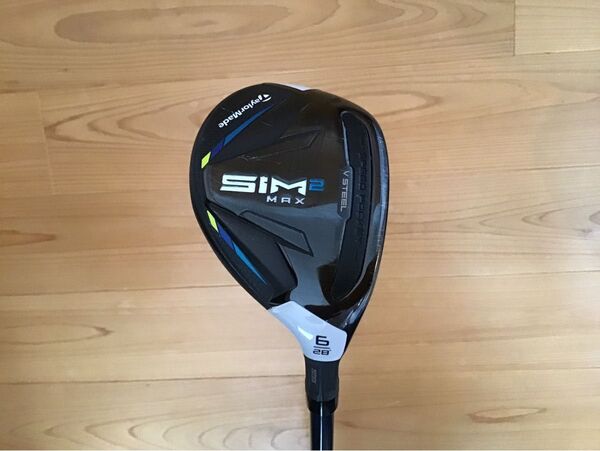 テーラーメイド SIM2 MAX レスキュー 6U 28° TENSEI BLUE TM60 R