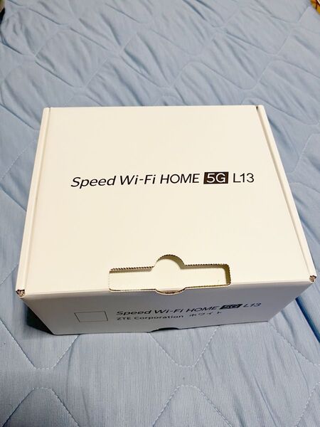Speed Wi-Fi HOME 5G L13 ホワイト ZTE ホームルーター