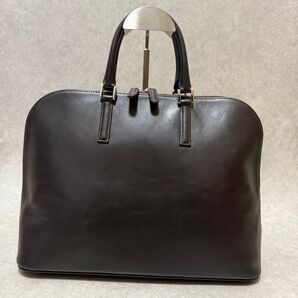 【ビジネスレザーファクトリー】スリムビジネスバッグ ハンドバッグ デルタ レザー