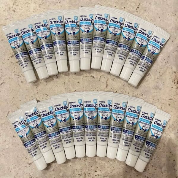Check-Up rootcare LION チェックアップ ルートケアα試供品10g × 22本