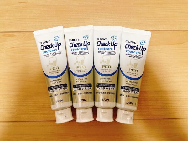 LION check up root care ライオン チェックアップ ルートケア90g× 4本セット