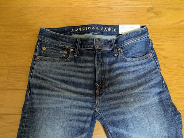 アメリカンイーグル AMERICAN EAGLE ジーンズ デニム 30×30 新品未使用 スキニー ミディアムウォッシュ