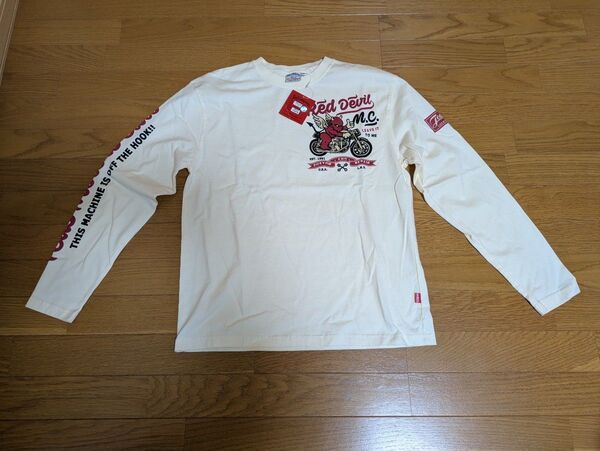 TEDMAN TEDCOMPANY テッドマン 長袖Tシャツ EU40サイズ М〜Lサイズくらい 新品未使用 ロンT バイカー