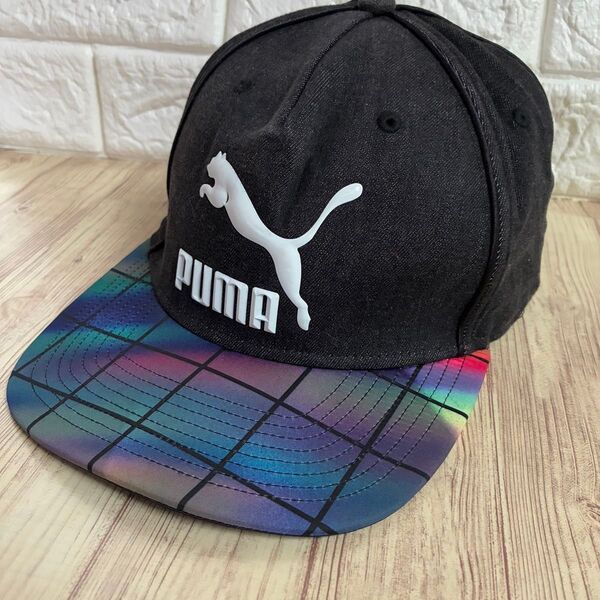 PUMA プーマ 深め キャップ 帽子 57〜60cm 男女兼用 ユニセックス メンズ レディース