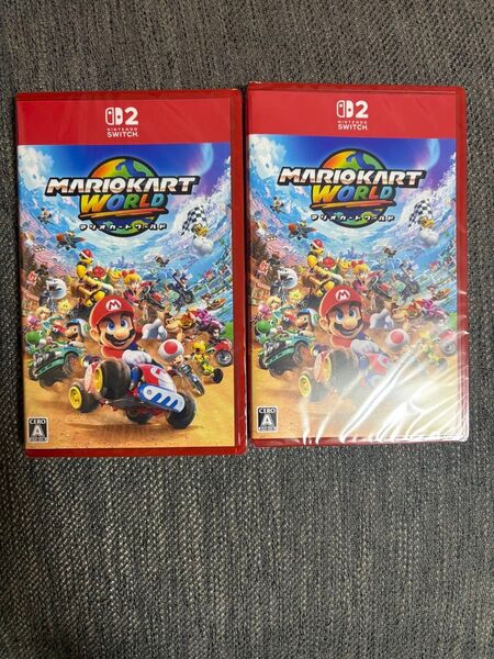 【未開封品】マリオカートワールド Switch2 2本セット