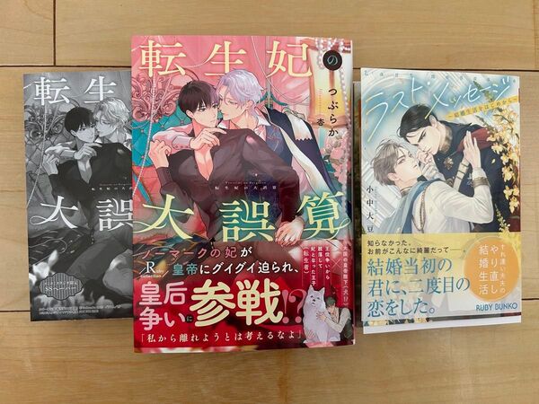 bl小説 転生妃の大誤算/ラスト・メッセージ〜結婚生活をはじめから〜