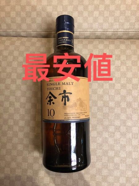 ニッカウヰスキー シングルモルト余市10年