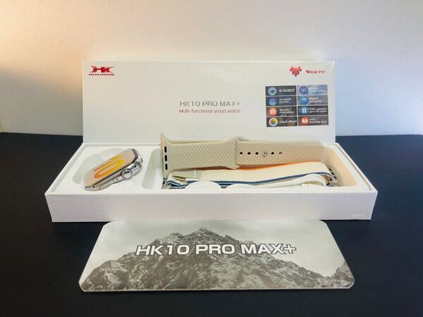 HK10 PRO MAX PLUSスマートウォッチ シリーズ10 最新シルバー