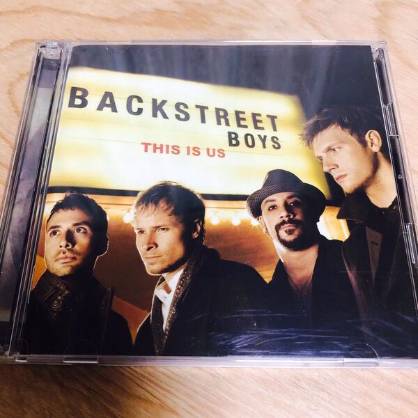 バックストリートボーイズ CD+DVD/ディスイズアス 初回盤