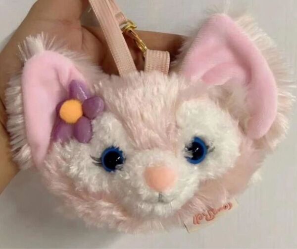 リーナベルパスケース コインケース ピンク 香港ディズニー 新品未使用タグ付き