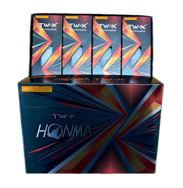 HONMA TW-X ゴルフボール ホワイト 1ダース