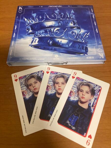 MAZZEL Royal Straight Flush CD トレカ