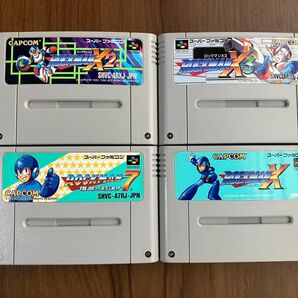 ロックマン7 ロックマンX ロックマンX2 ロックマンX3 スーパーファミコン メンテナンス済み