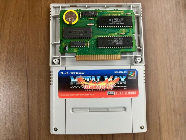 メタルマックスリターンズ スーパーファミコン 新品電池交換 メンテナンス済み
