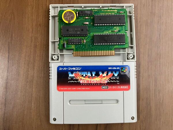 メタルマックスリターンズ スーパーファミコン 新品電池交換 メンテナンス済み
