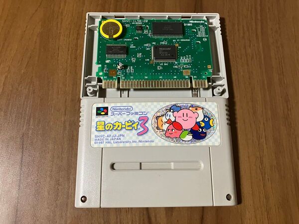 星のカービィ3 スーパーファミコン 新品電池交換 メンテナンス済み