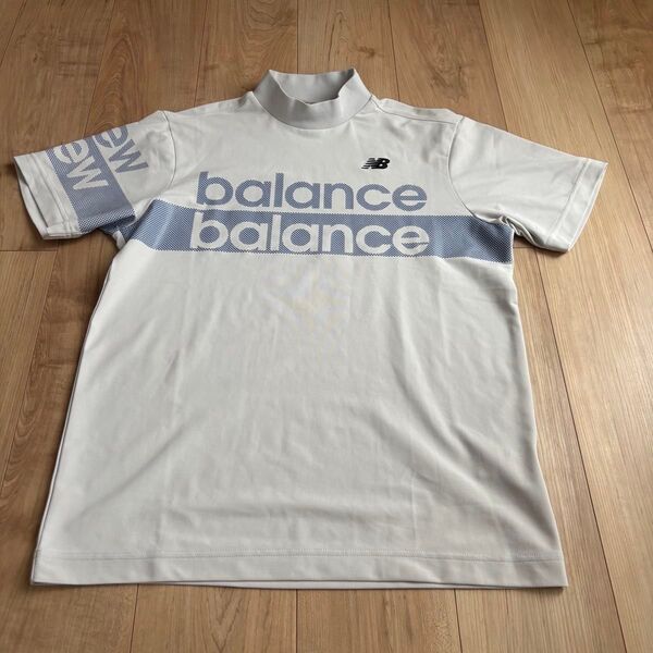 new balance golf 接触冷感モックネックシャツ