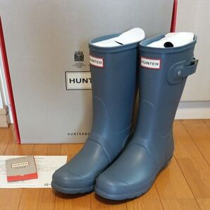HUNTER ハンター レインブーツ 長靴 WOMEN ORIGINAL SHORT レインシューズ 防水 撥水 梅雨 US8