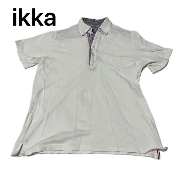 ikkaポロシャツ(L)