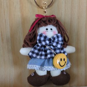 ハンドメイド 女の子キーホルダー バッグチャーム