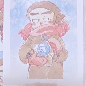 忍たま乱太郎 ぱしゃこれ 雪 雪遊び 諸泉尊奈門 ノーマル 箔押し