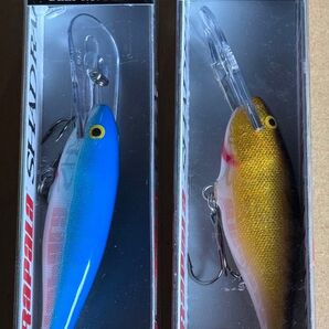 2個セット ラパラ シャッドラップ SR-9 9cm 15g ブルー ゴールド
