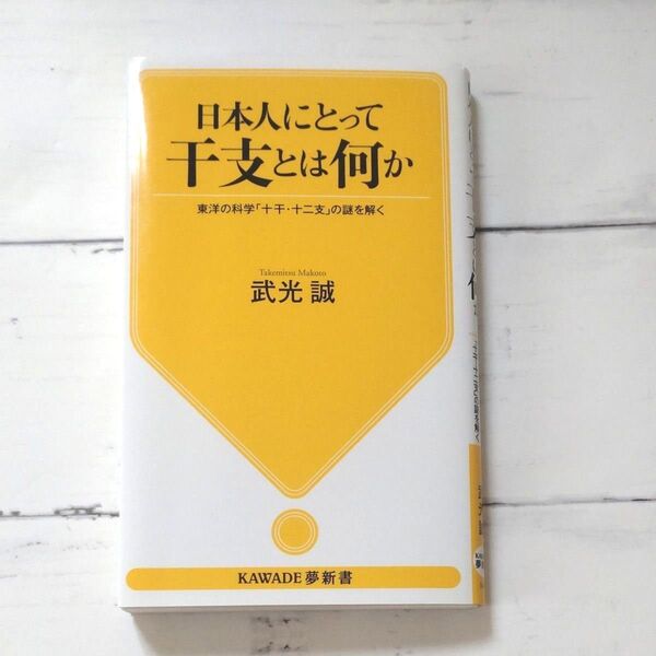 日本人にとって干支とは何か 東洋の科学「十干・十二支」の謎を解く (KAWADE夢新書 S415) 武光誠/著