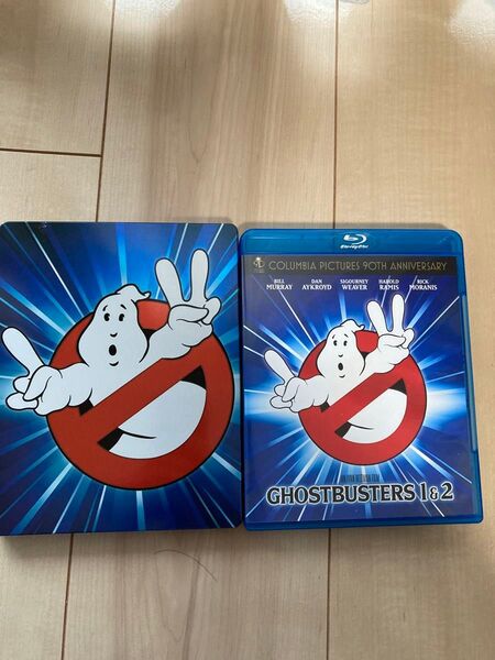 ゴーストバスターズ1&2 スチールブック付きBlu-ray ほぼ新品