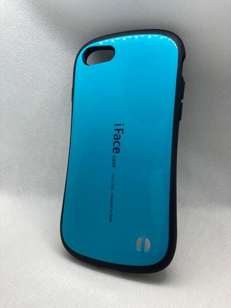 ★大人気★iFace☆アップルiPhoneSE3/SE2/7/8兼用★ブルー