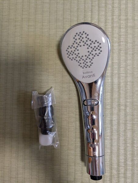 アヴァンティ シルバー シャワーヘッド 交換用フィルター付き