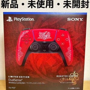 【純正品】DualSense ワイヤレスコントローラー "モンスターハンターワイルズ" リミテッドエディション