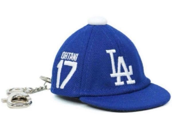 ニューエラ NEW ERA ロサンゼルス ドジャース 大谷 翔平 17 ミニキャップ キーホルダー MLB 開幕戦