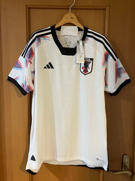 アディダス サッカー 日本代表 2022 オーセンティック ユニフォーム 2XL 半袖 ORIGAMI アウェイ HC1849