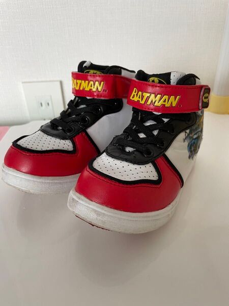 バットマン ハイカットスニーカー 17cm 子供靴 子供スニーカー スニーカー