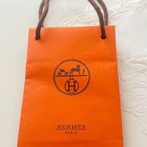 HERMES エルメス オレンジ ショッパー 小 紙袋 ショップ袋