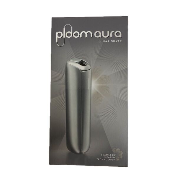 【入荷日未定】 プルーム オーラ (Ploom AURA) スターターキット <ルナシルバー> 加熱式タバコ たばこ 本体