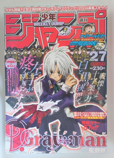 週刊少年ジャンプ 2004年 27号 D.Grayman おまけ付き