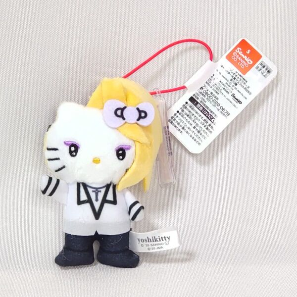 サンリオキャラクター大賞マスコット2025③ yoshikitty ヨシキティ タグ付き サンリオキャラクターズ ぬいぐるみ