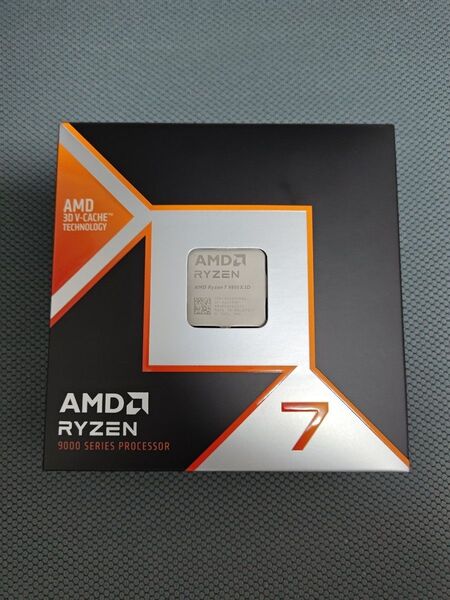 AMD ryzen7 9800x3d box