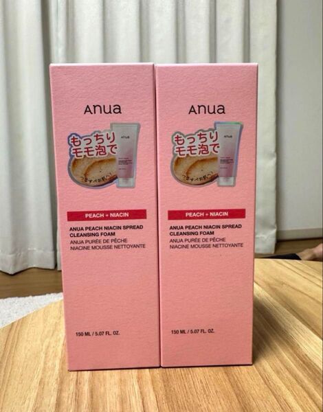 【新品】Anua ピーチ ナイアシン スプレッドクレンジングフォーム 2個セット