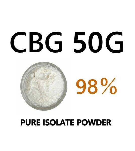 【50G】CBG アイソレート クリスタルパウダー CBD / CBN / CBG