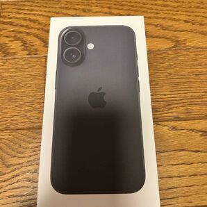 新品未開封 iPhone16 128GB ブラック国内版 残債なし