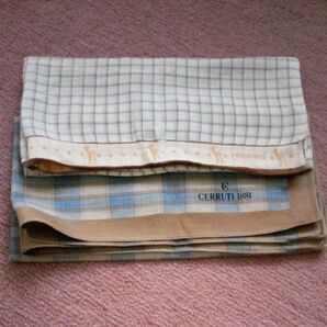 renomaとCERRUTI 1881 ハンカチーフ 2枚セット