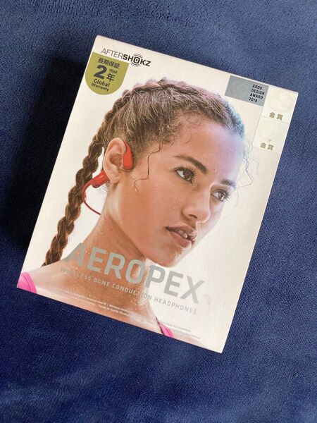 AFTERSHOKZ AEROPEX 骨伝導イヤホン レッド 未使用